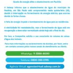 comunicado sabesp